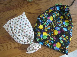 drawsting birthday bag