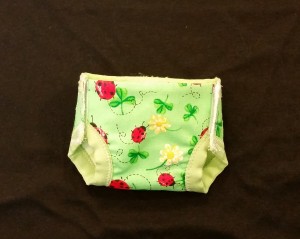 12" doll diaper